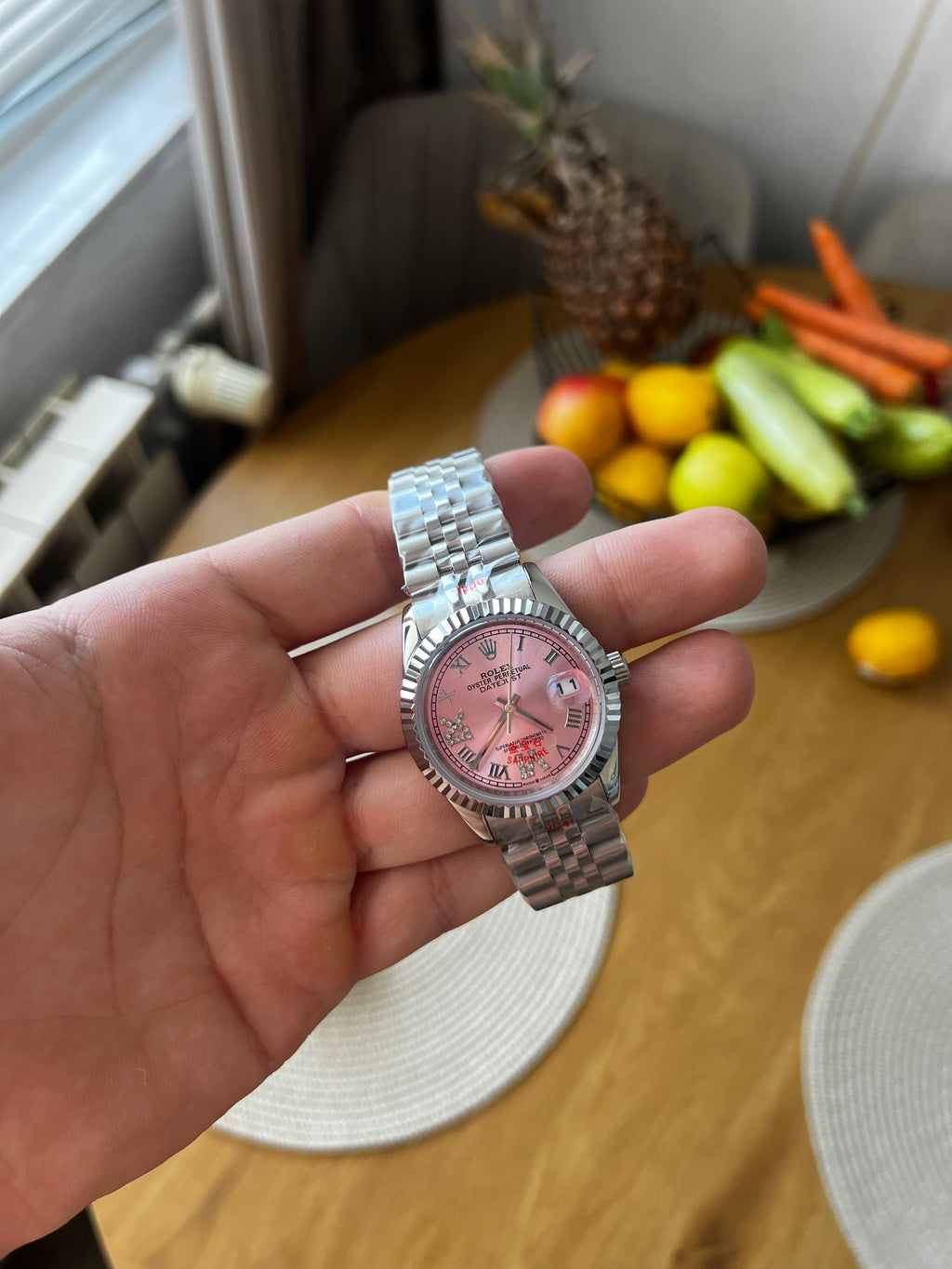 Rolex Datejust 36 mm Pink - дамски модел