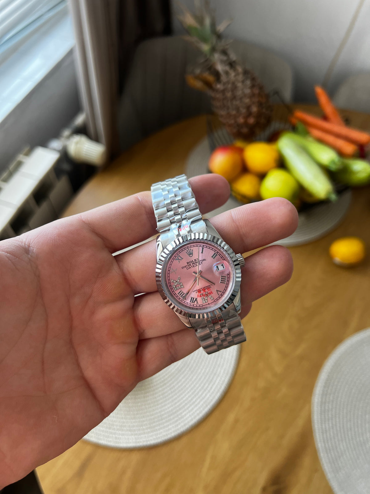 Rolex Datejust 36 mm Pink - дамски модел