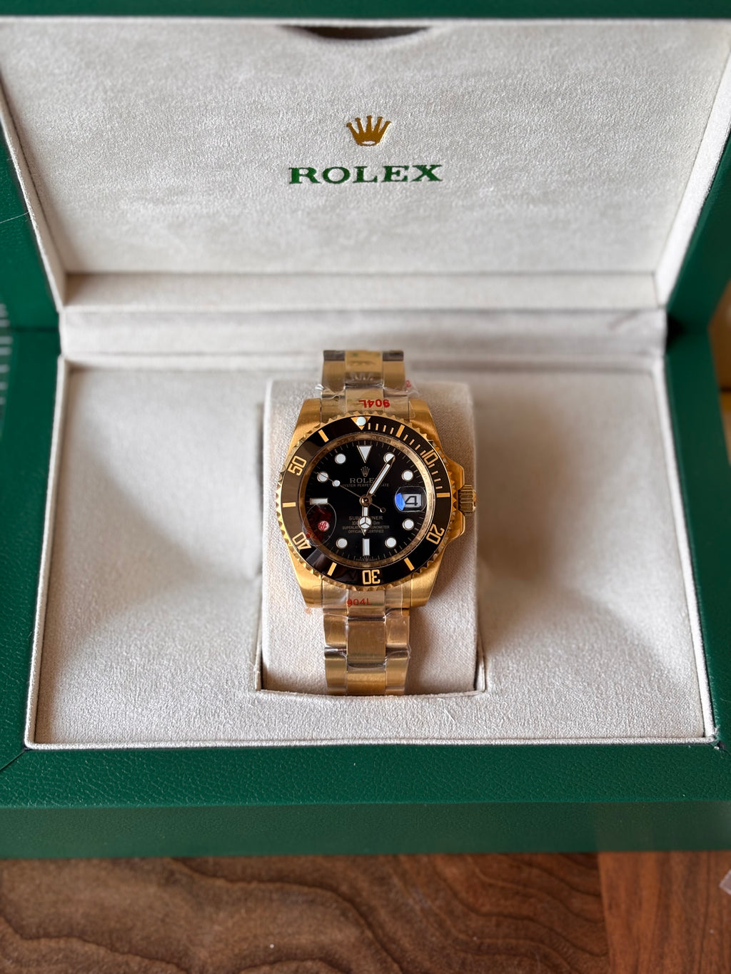 Rolex Submariner Gold And Black Dial 41 mm