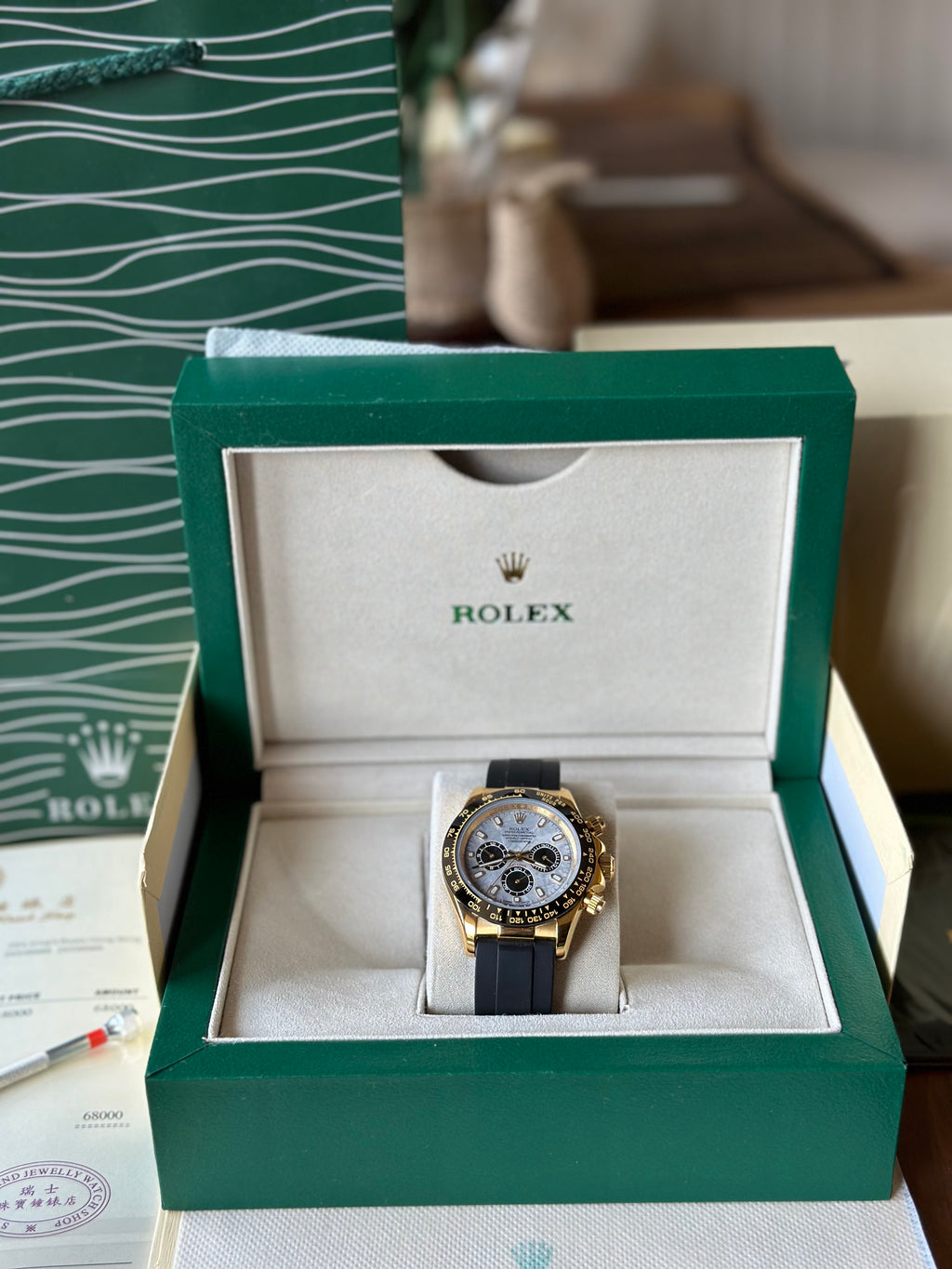 Rolex Daytona Cosmograph Meteorite Gold 40 mm