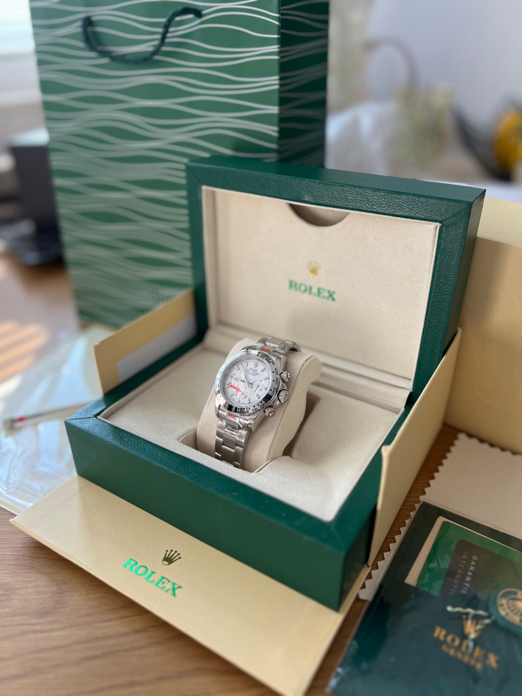Rolex Daytona Cosmograph White Dial 40 mm