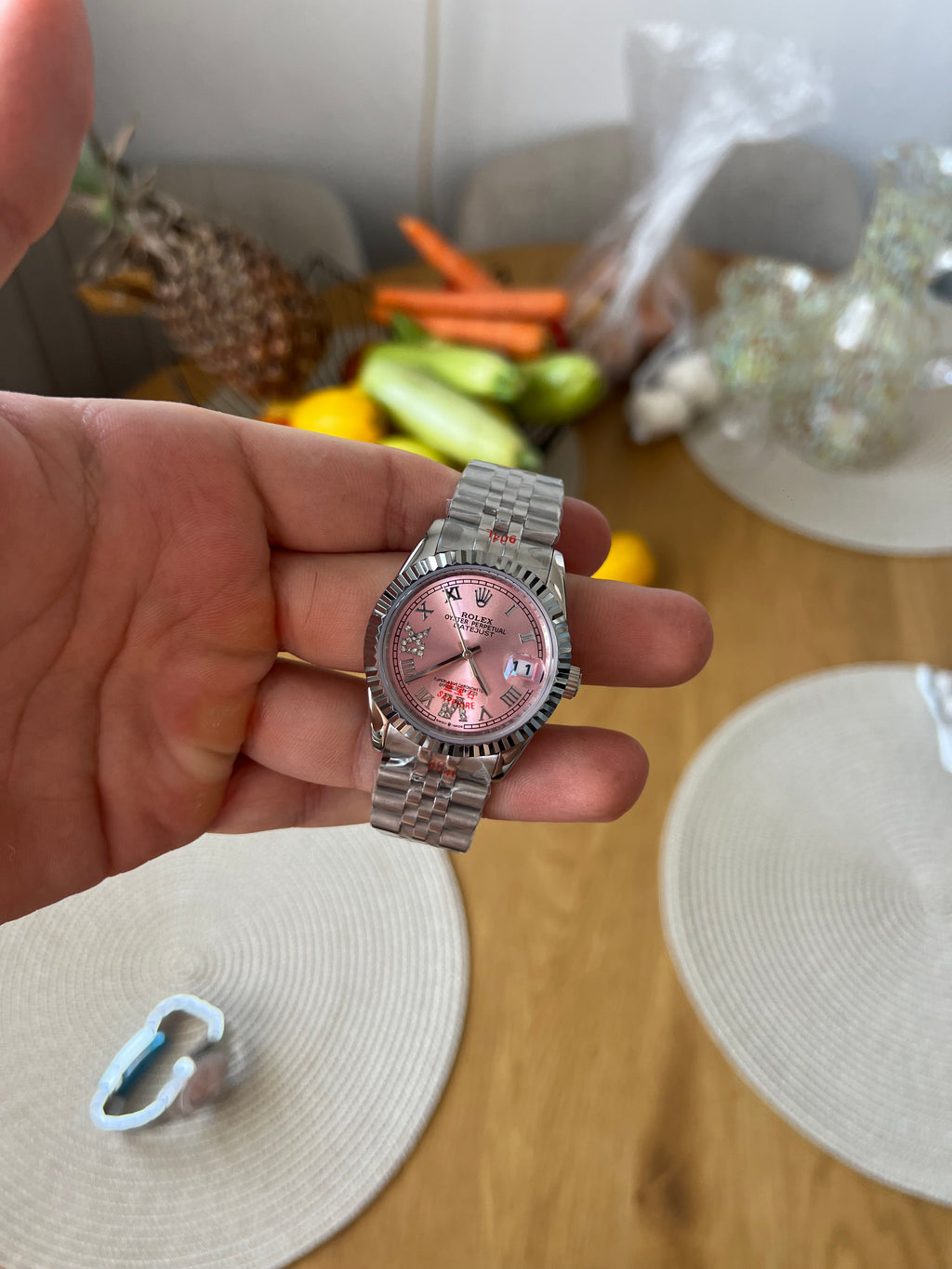 Rolex Datejust 36 mm Pink - дамски модел