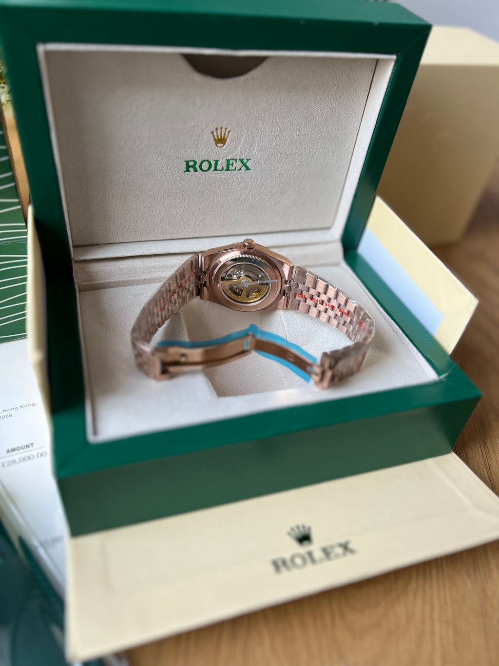 Rolex Land Dwaller Rose Gold 40 mm