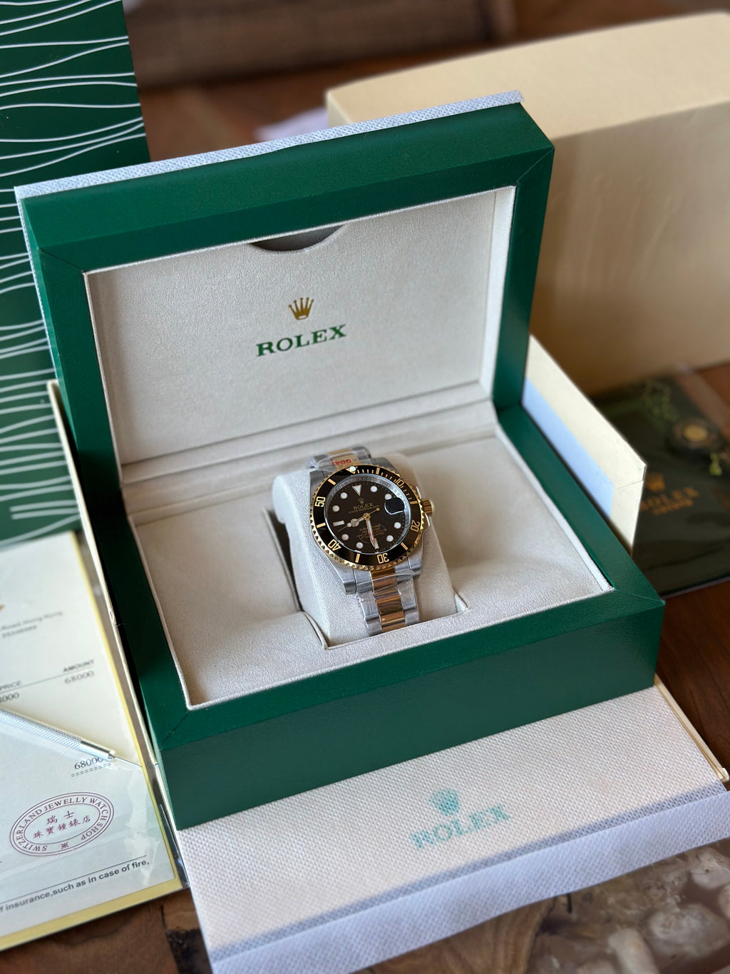 Rolex Submariner Two Tone 41 mm