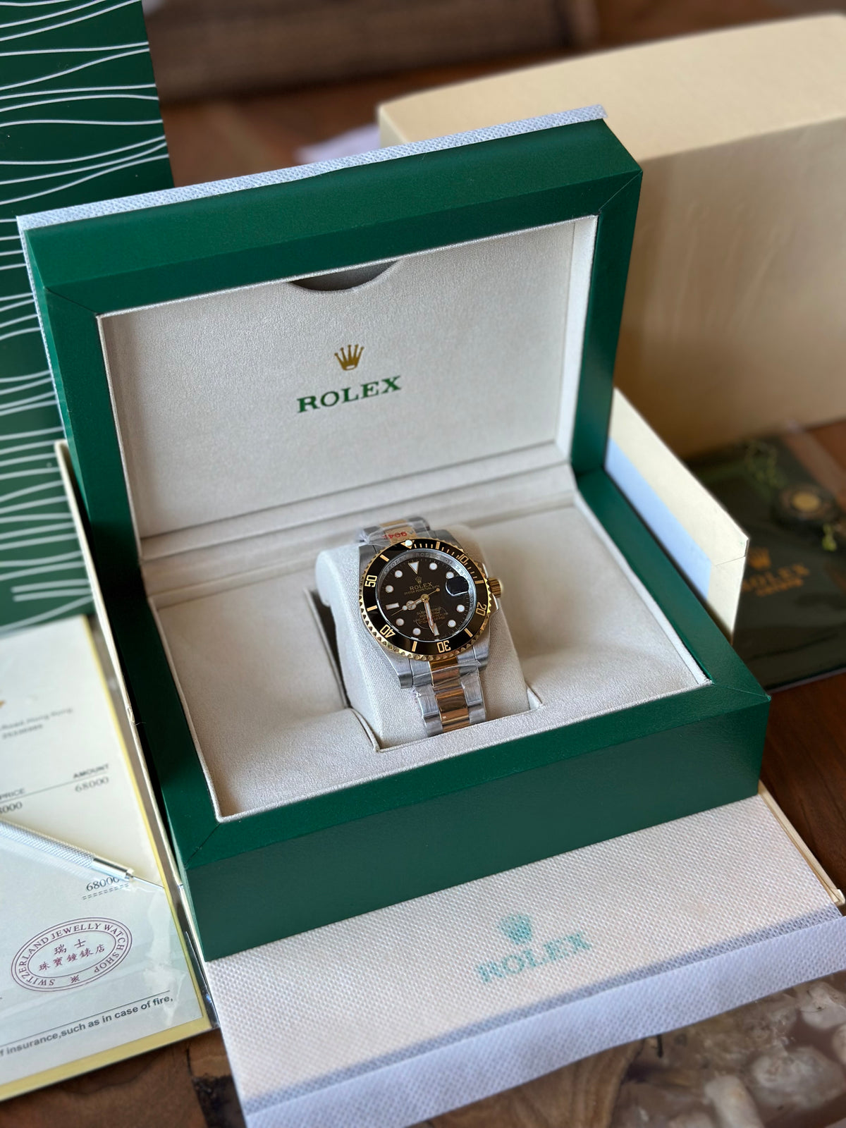 Rolex Submariner Two Tone 41 mm