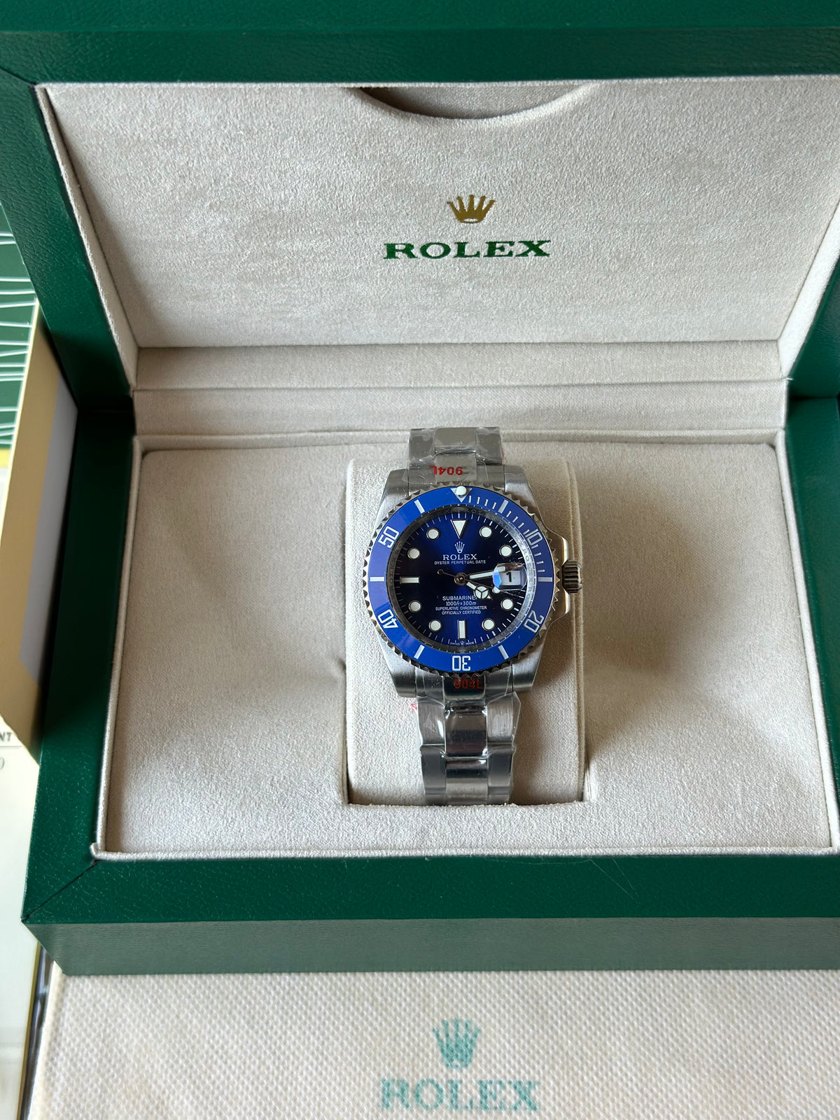 Rolex Submariner “Smurf” 41 mm