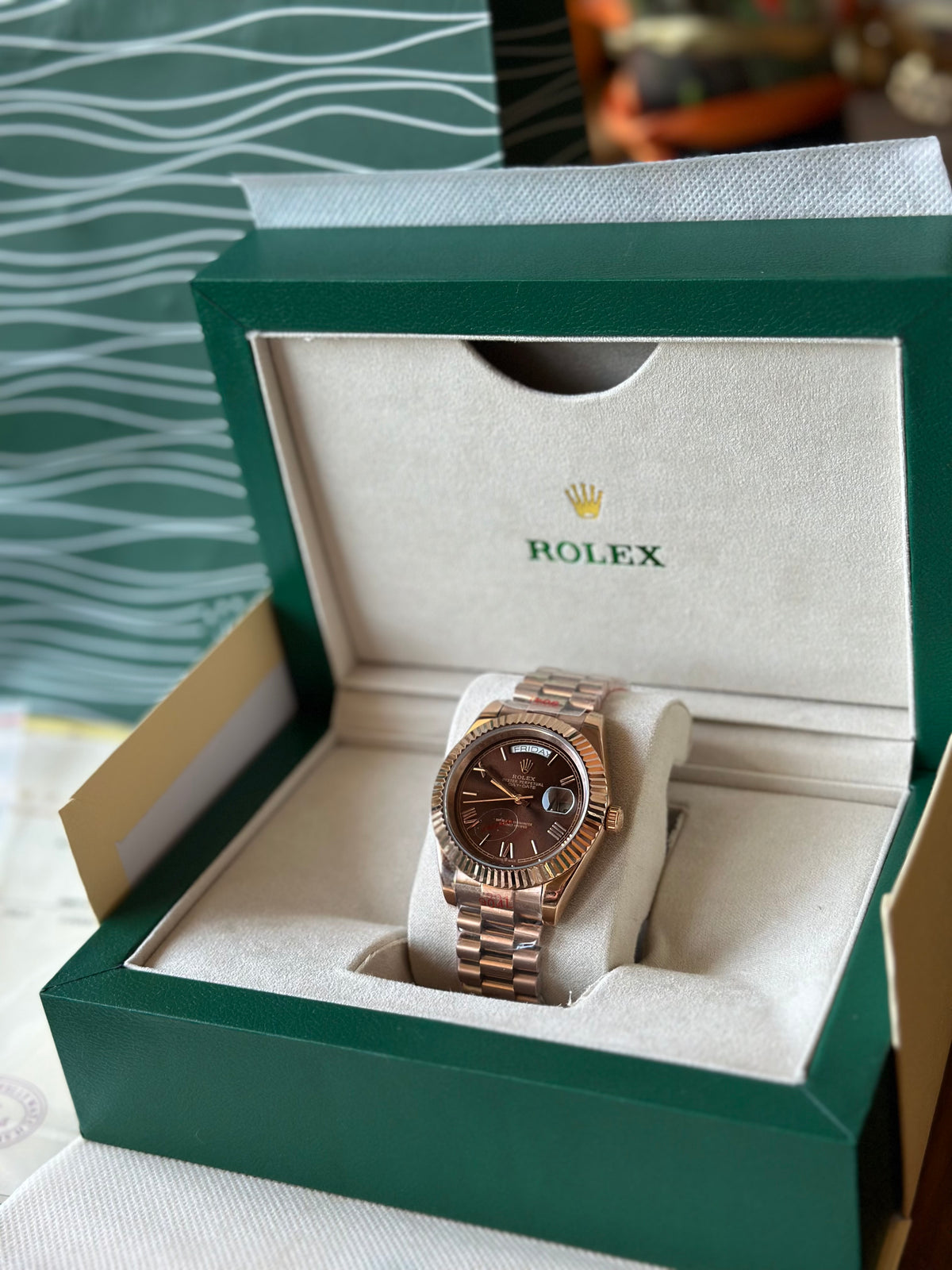 Rolex Day-Date Rose Gold 40 mm