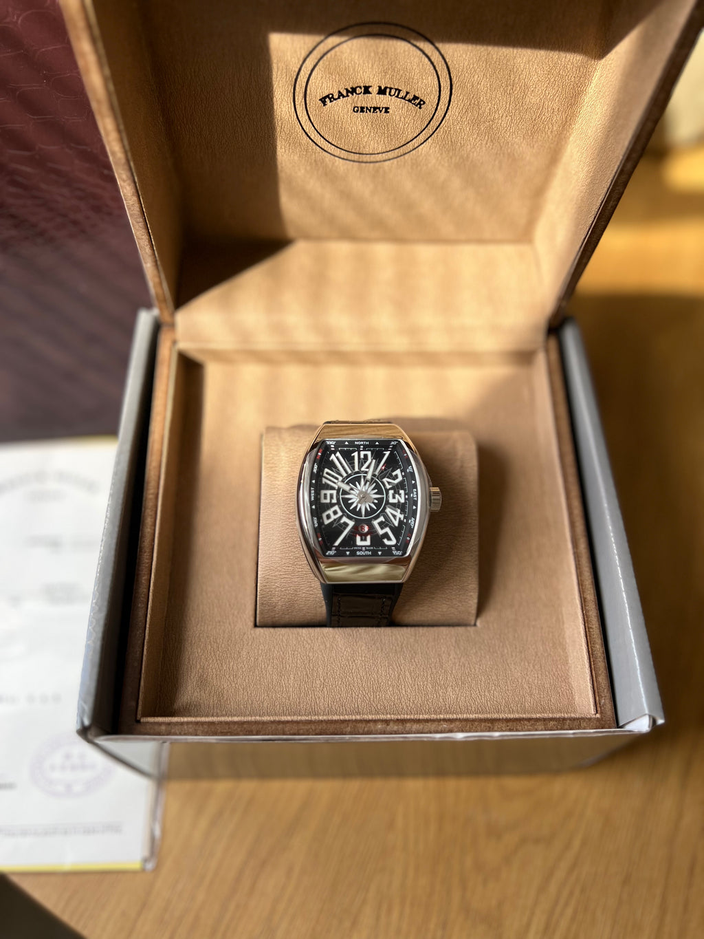 Franck Muller Vanquard Yachting V45 Black 44 mm