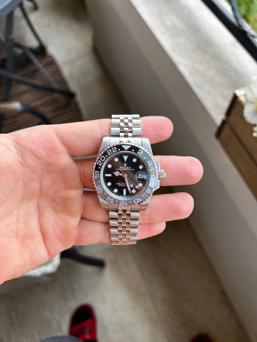 Rolex GMT-Master 2 “Bruce Wayne” Jubilee Bracelet 40 mm