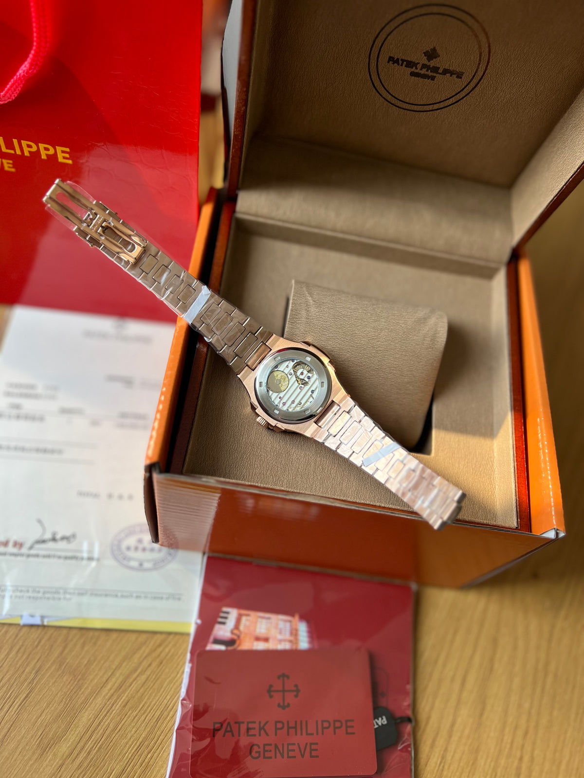 Patek Philippe Nautilius Rose Gold 40 mm