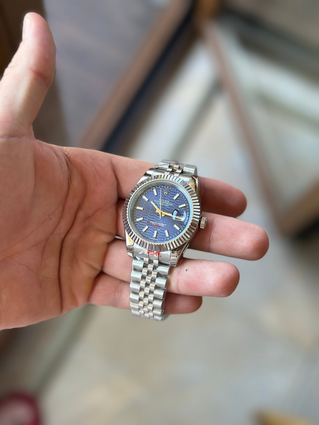 Rolex Datejust “Blue Motif” 41 mm