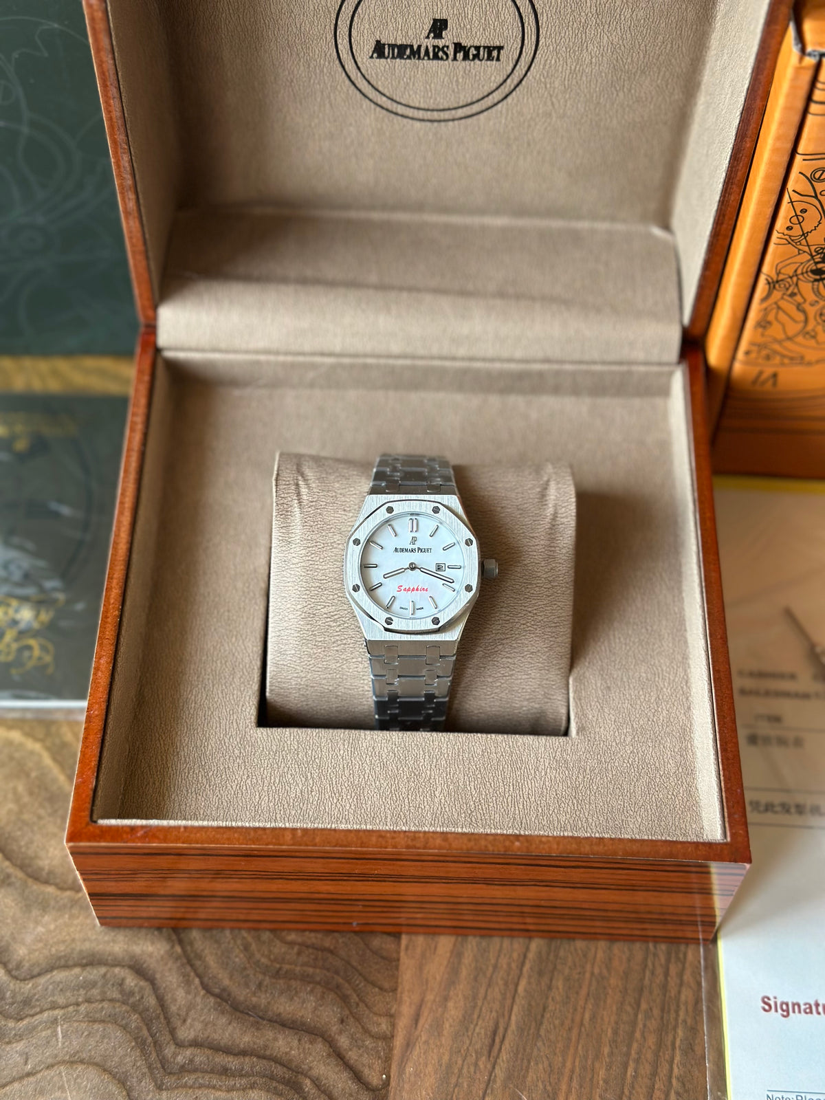 Audemars Piguet Royal Oak White 33 mm Quartz - дамски модел