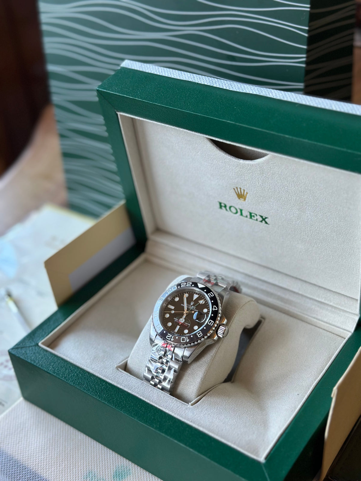 Rolex GMT-Master 2 “Bruce Wayne” Jubilee Bracelet 40 mm