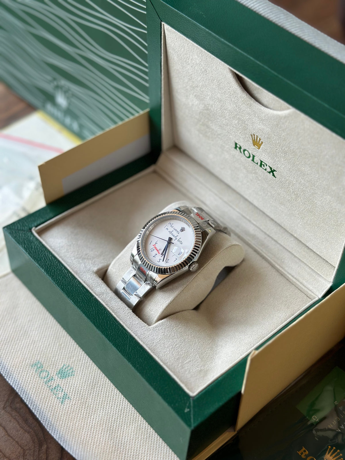 Rolex Datejust “Already Late” 41 mm