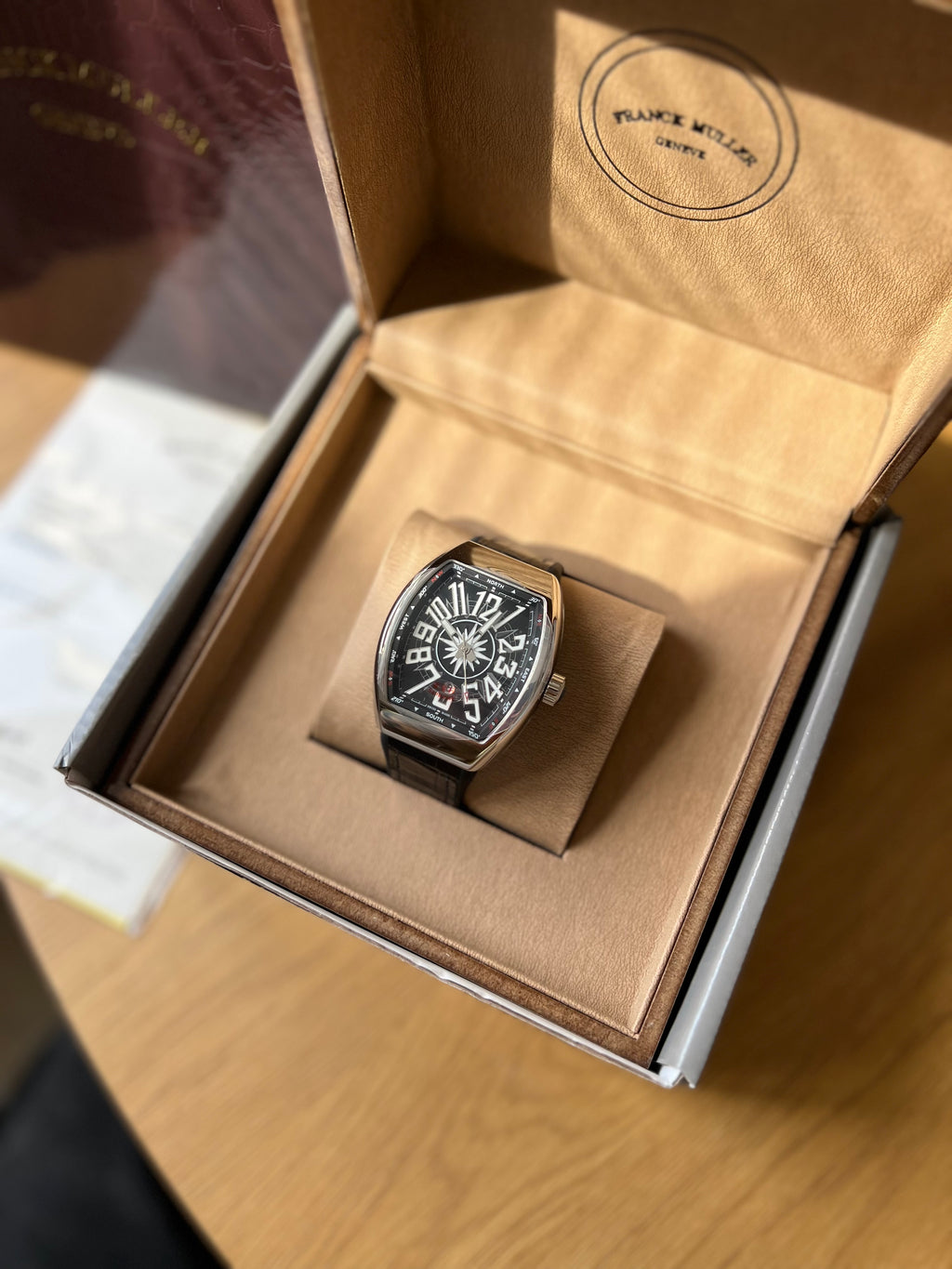 Franck Muller Vanquard Yachting V45 Black 44 mm