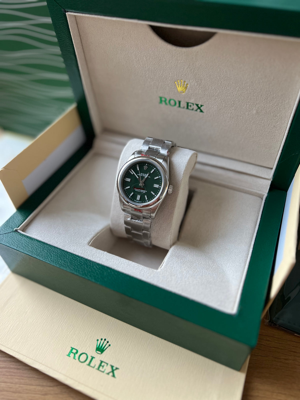 Rolex Oyster Perpetual 36 mm Green