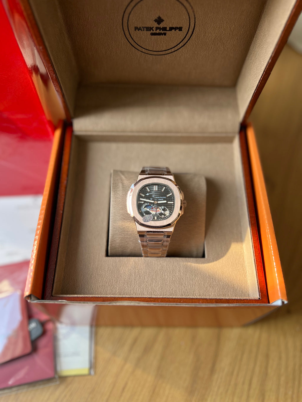 Patek Philippe Nautilius Rose Gold 40 mm