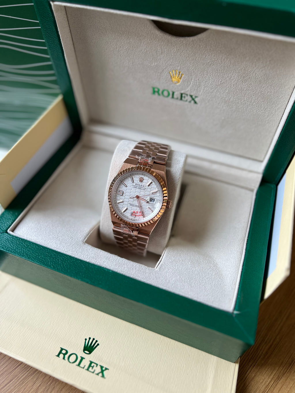Rolex Land Dwaller Rose Gold 40 mm