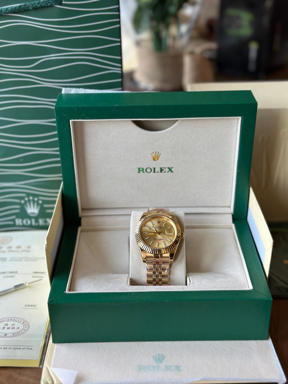 Rolex Datejust Yellow Gold 41 mm