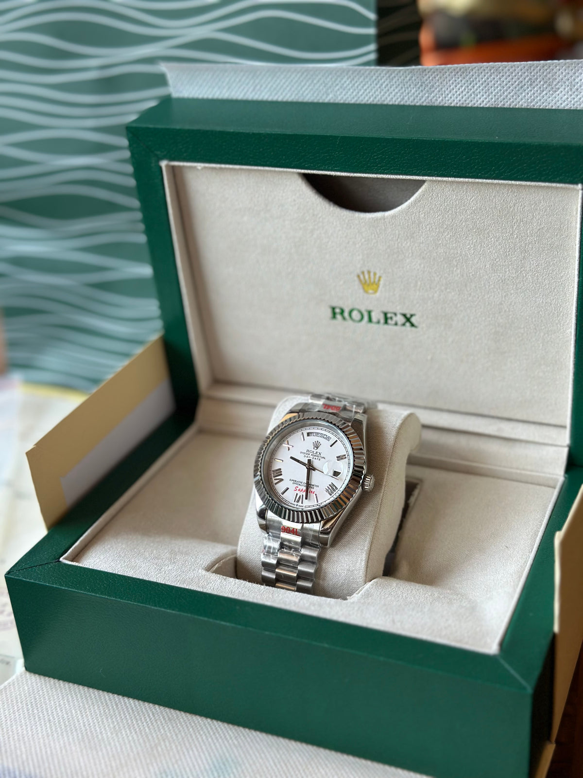 Rolex Day-Date White 40 mm