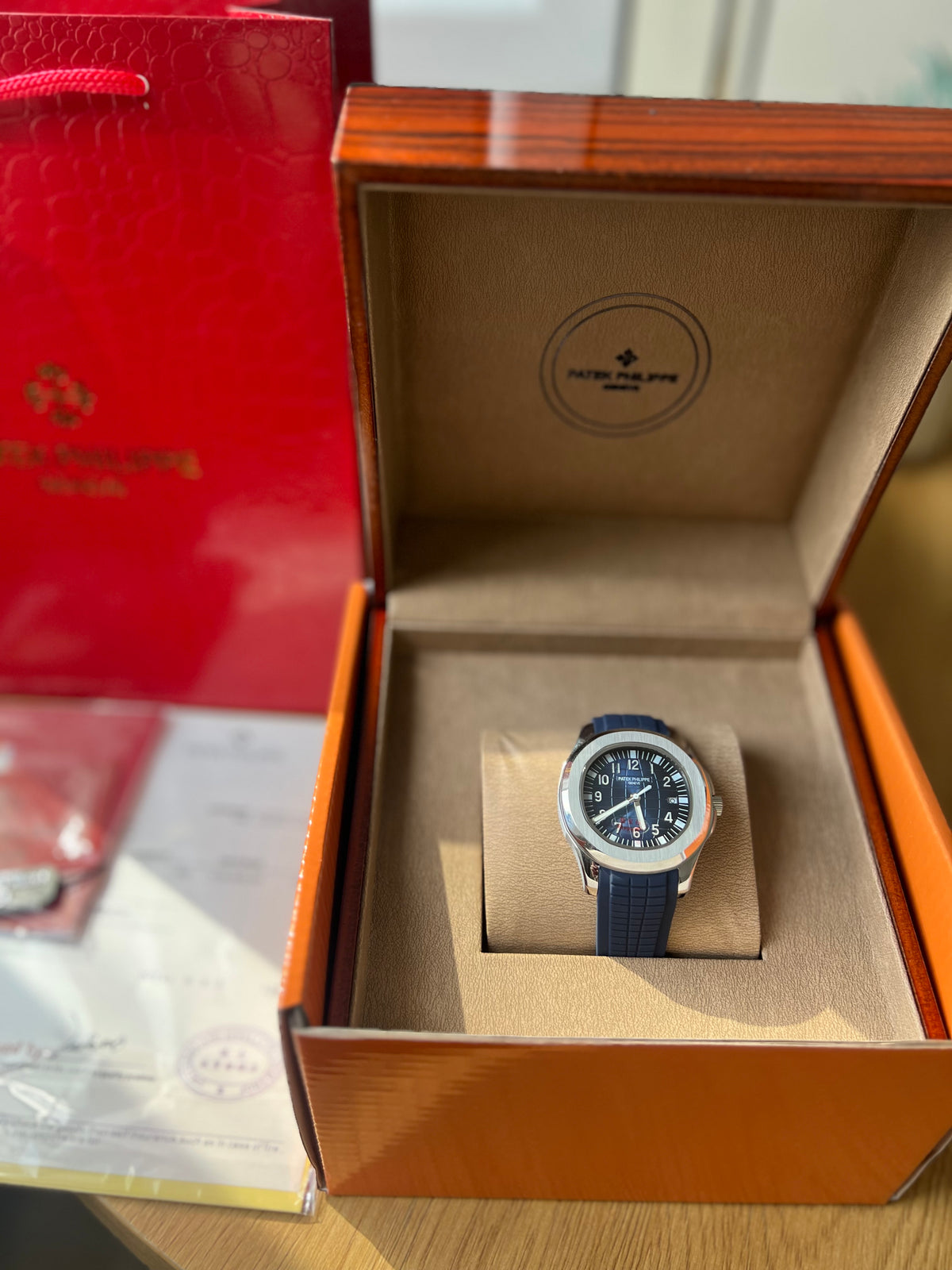 Patek Philippe Aquanaut Blue 42 mm