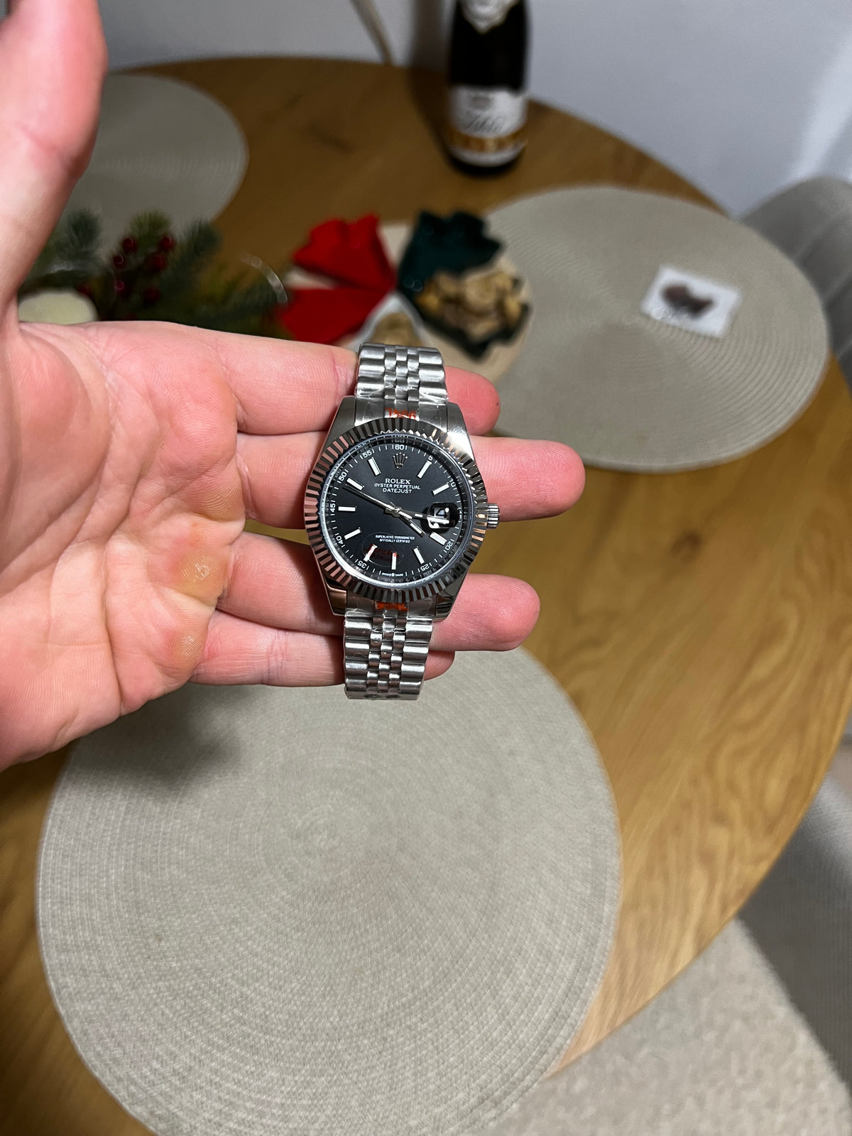 Rolex Datejust Black 41 mm