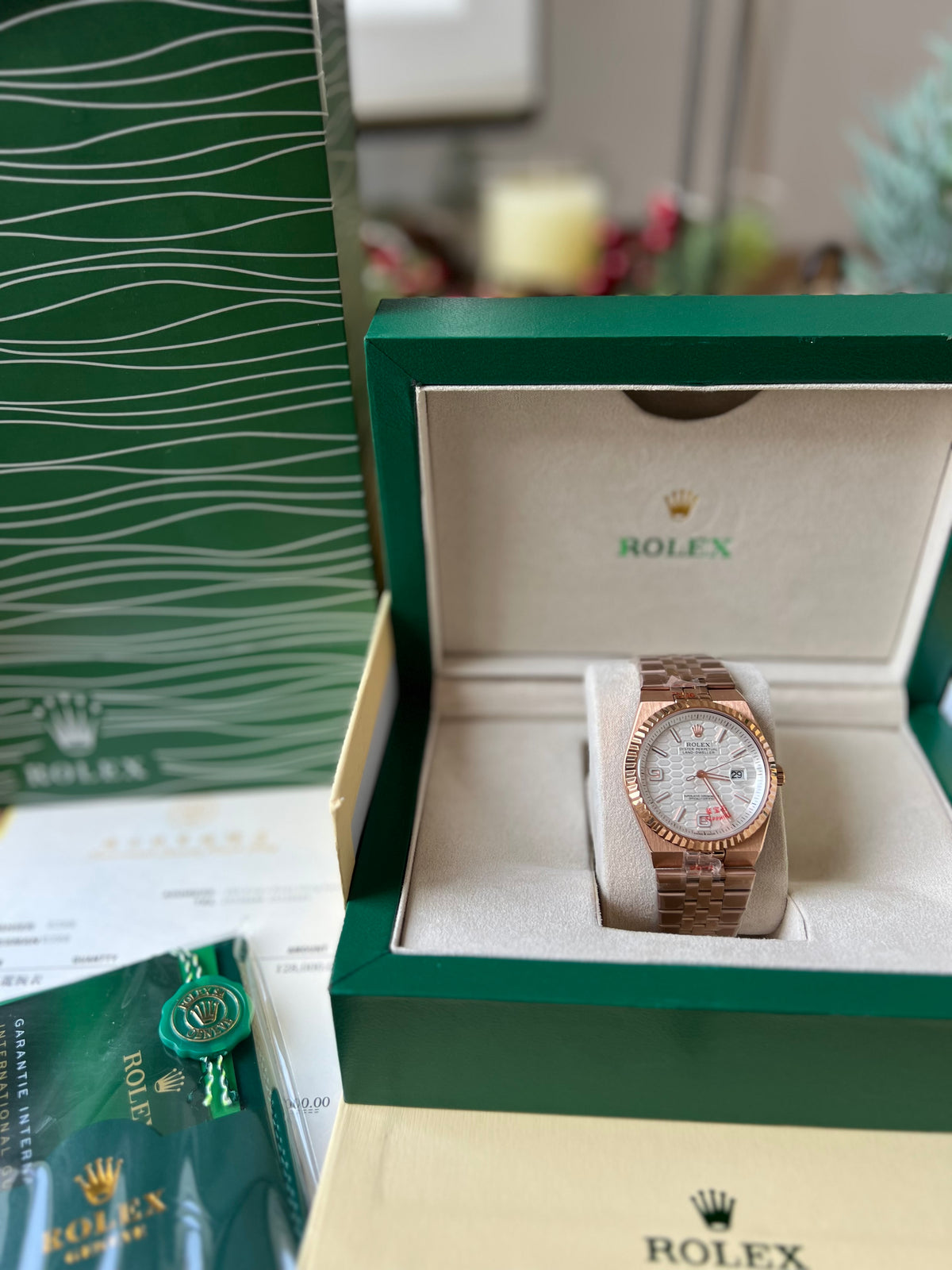 Rolex Land Dwaller Rose Gold 40 mm