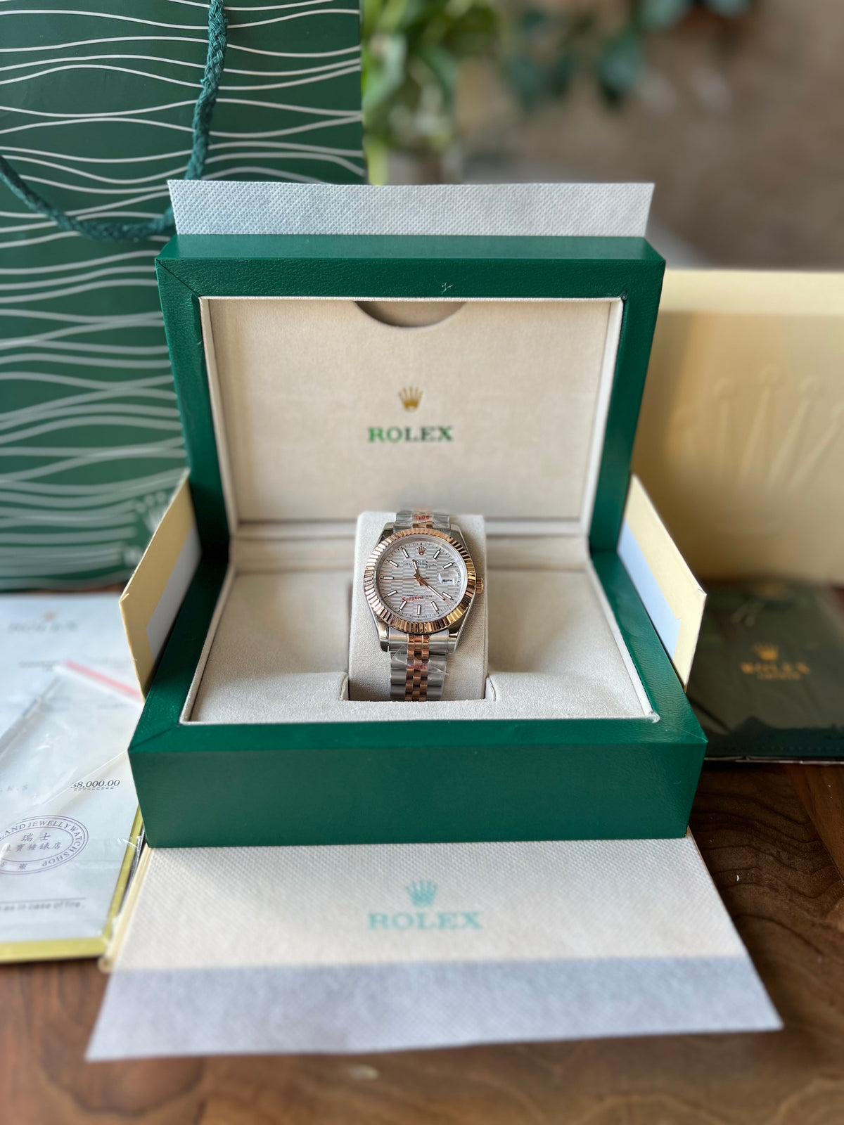 Rolex Datejust “White Motif” 41 mm