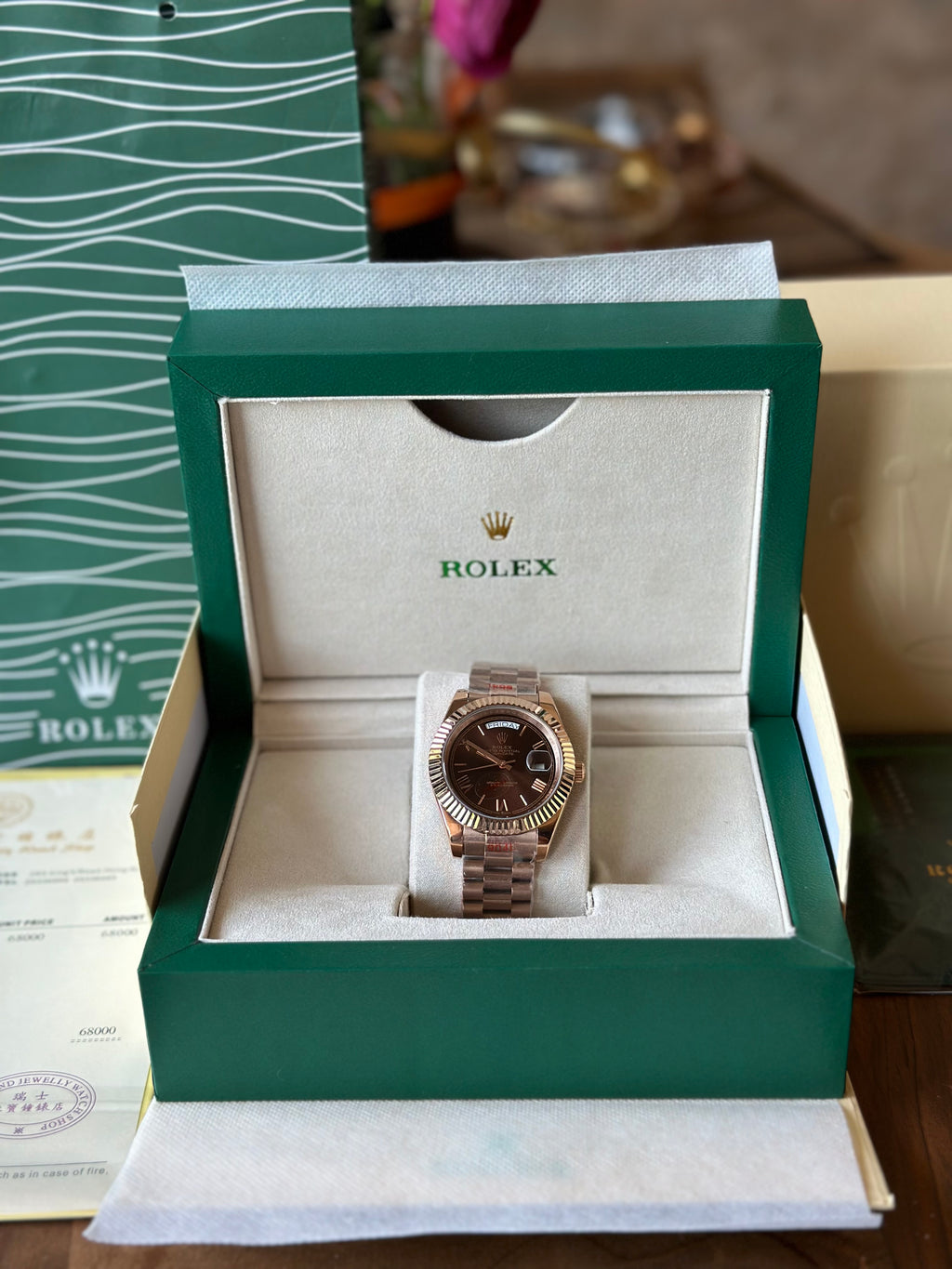 Rolex Day-Date Rose Gold 40 mm