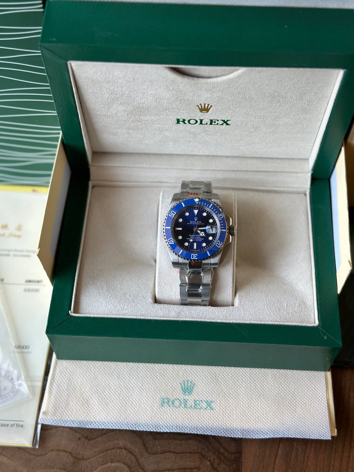 Rolex Submariner “Smurf” 41 mm