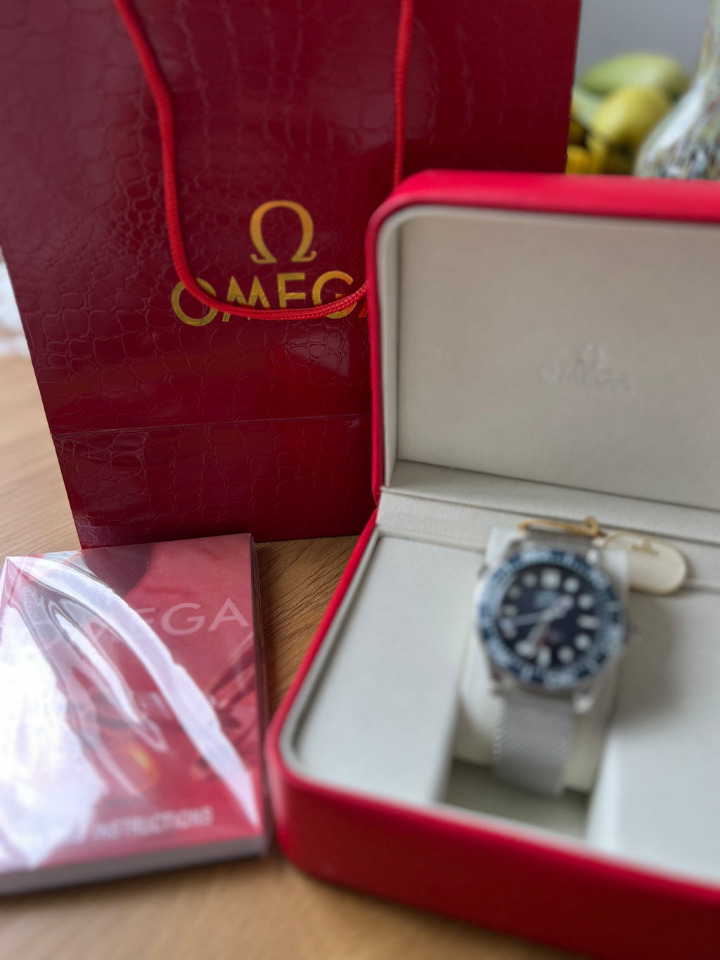 Omega Seamaster Diver 300M “James Bond 007” Blue 42 mm