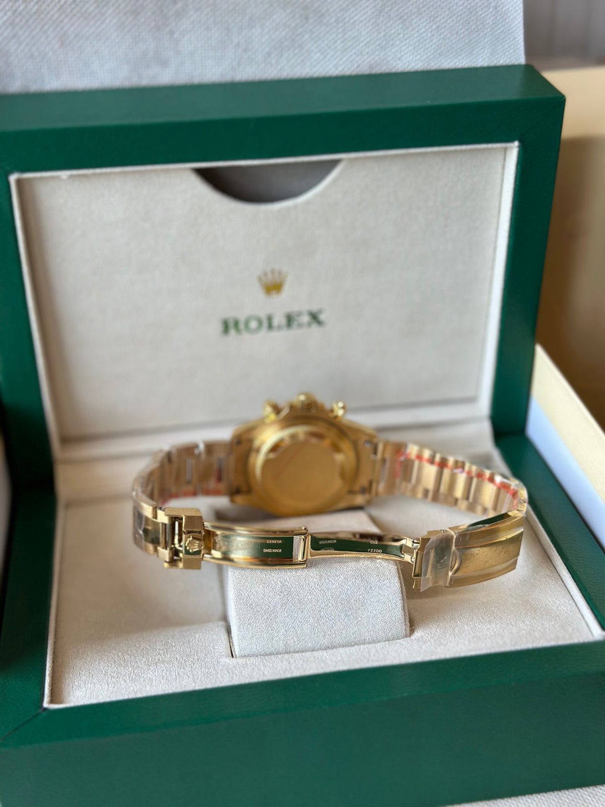 Rolex Daytona Yellow Gold And Black Dial