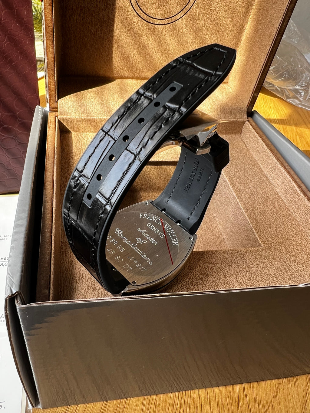 Franck Muller Vanquard Yachting V45 Black 44 mm