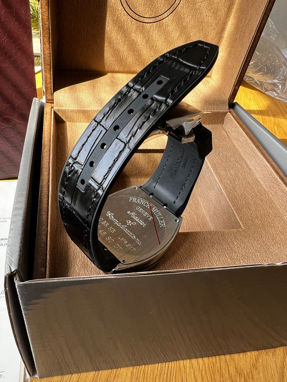 Franck Muller Vanquard Yachting V45 Black 44 mm
