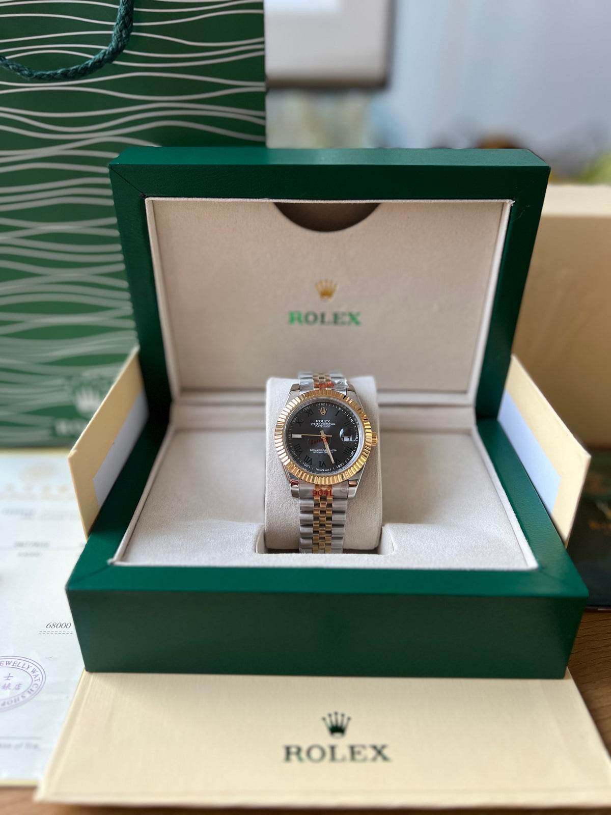 Rolex Datejust “Wimbledon” Gold 41 mm