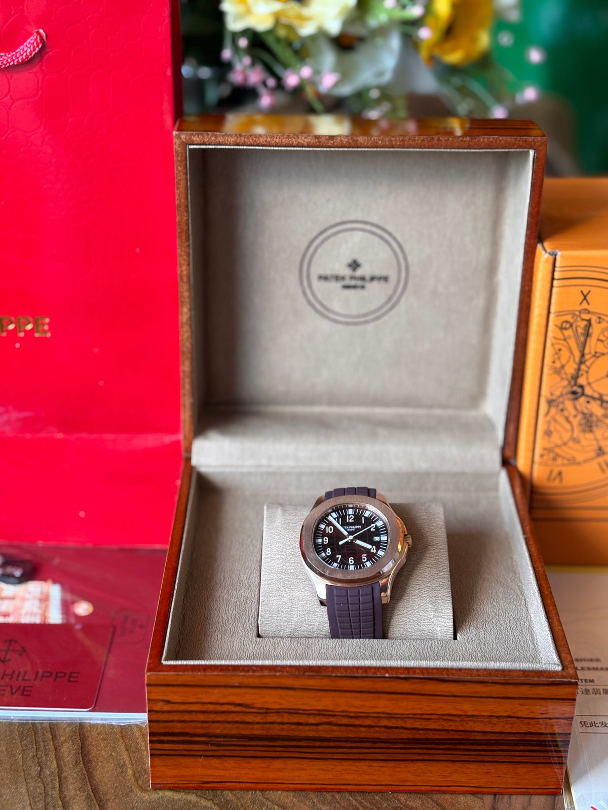Patek Philippe Aquanaut Rose Gold 42 mm