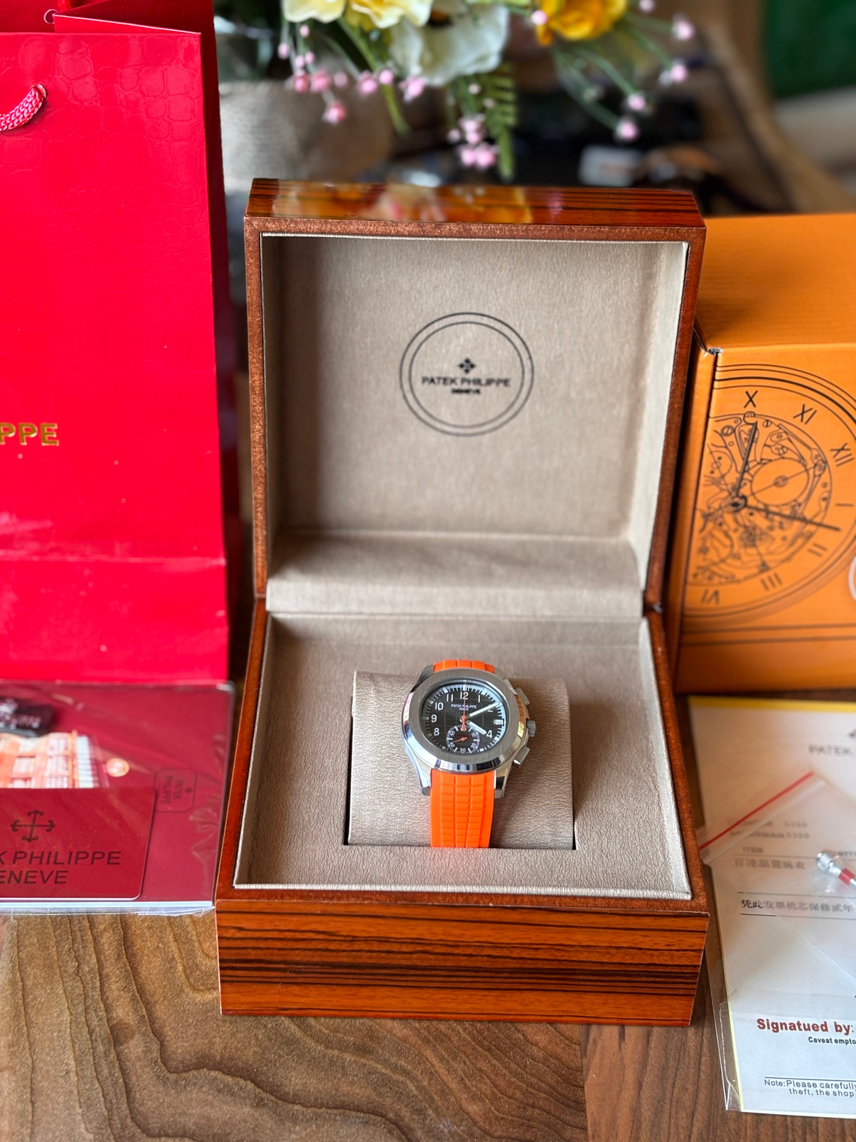 Patek Philippe Aquanaut Orange 42 mm