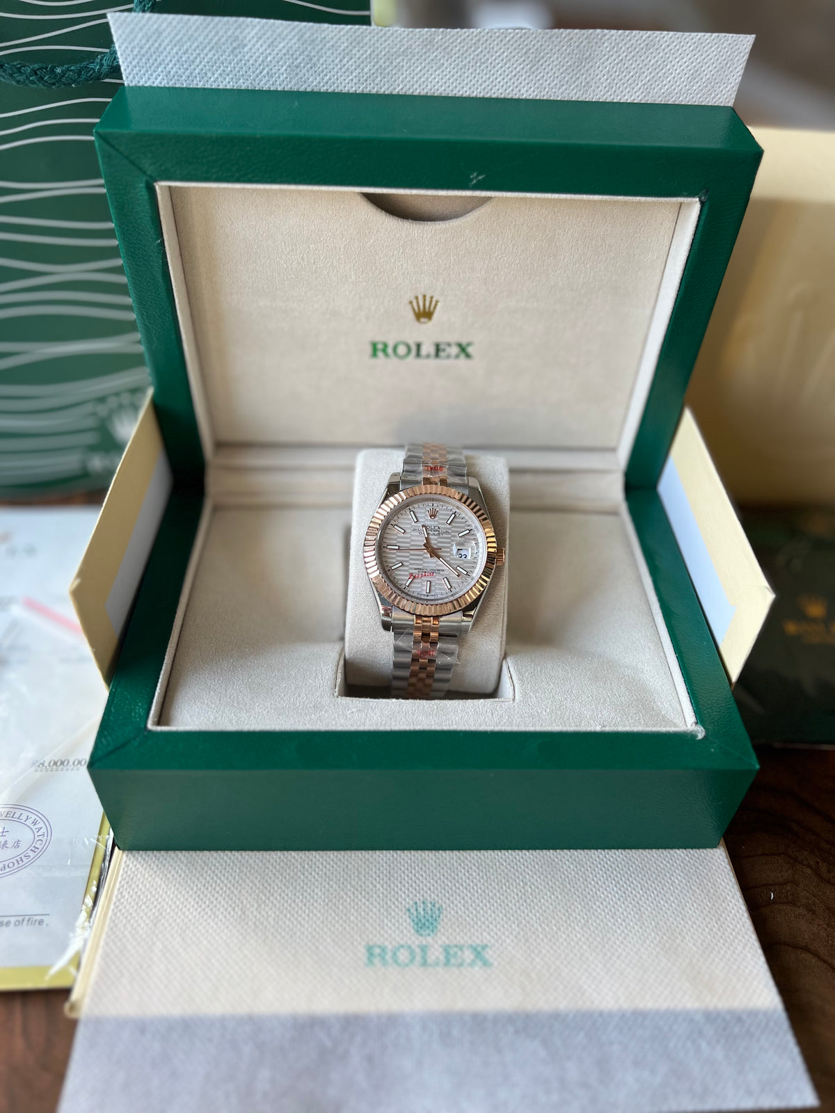 Rolex Datejust “White Motif” 41 mm