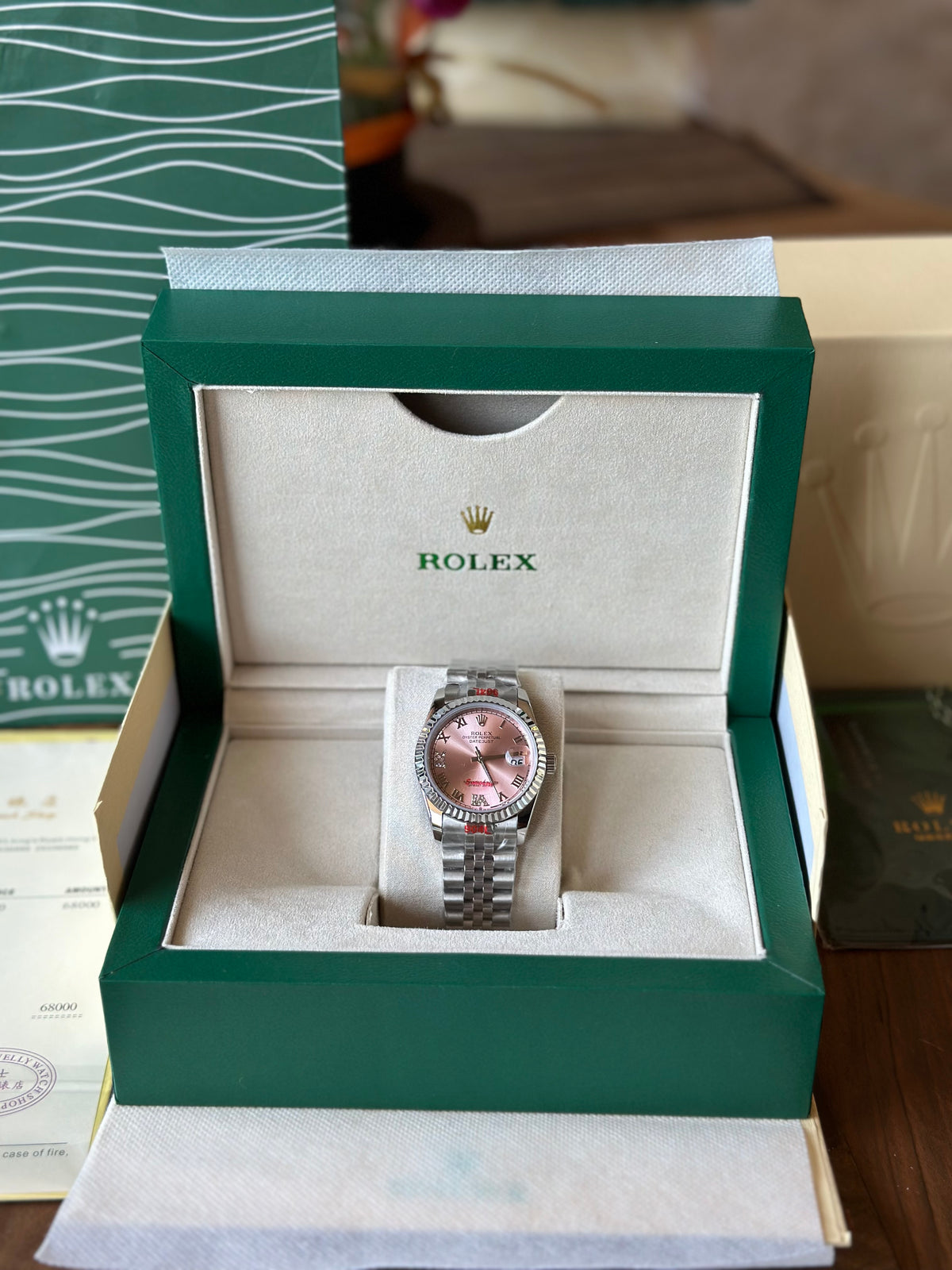 Rolex Datejust Pink 36 mm - дамски модел