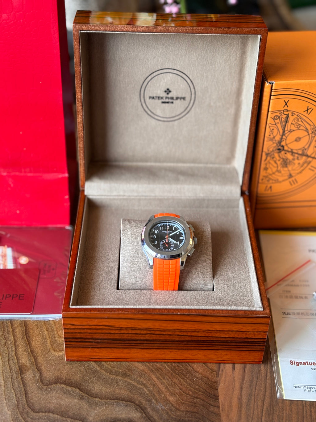 Patek Philippe Aquanaut Orange 42 mm