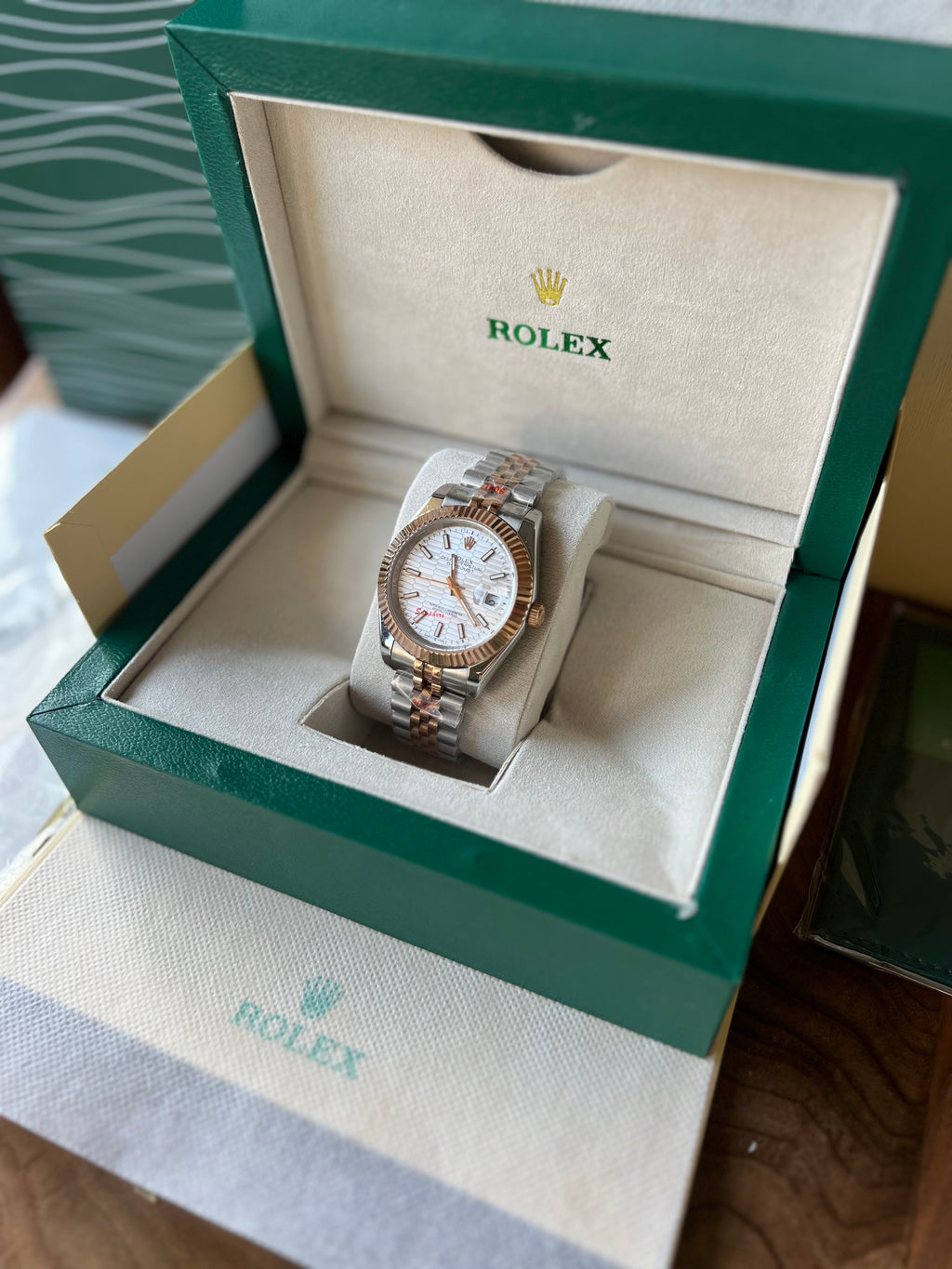 Rolex Datejust “White Motif” 41 mm
