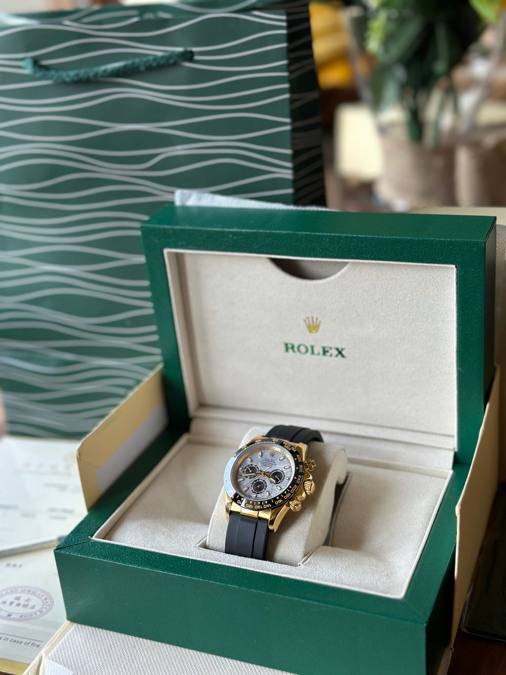 Rolex Daytona Cosmograph Meteorite Gold 40 mm