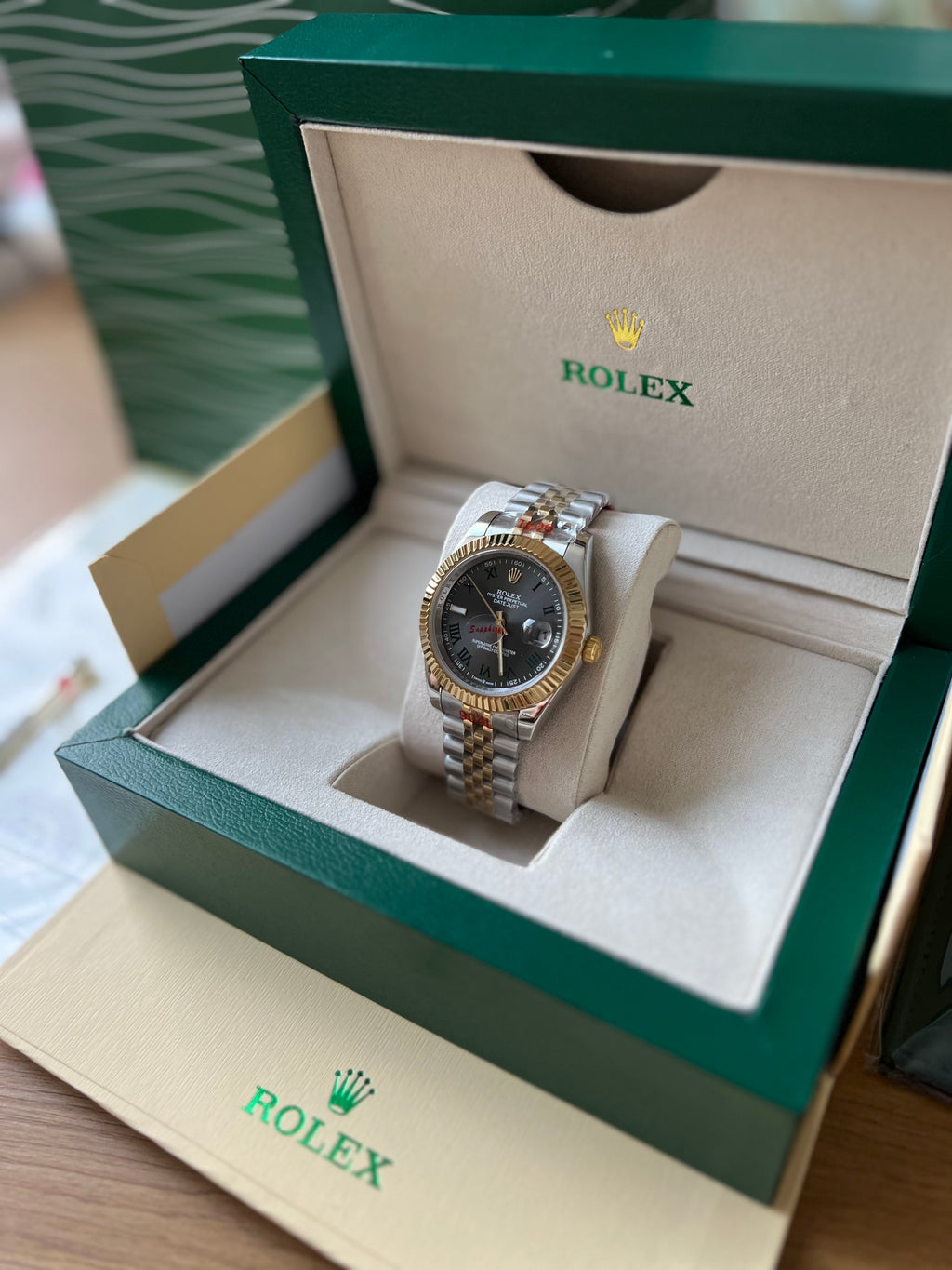 Rolex Datejust “Wimbledon” Gold 41 mm