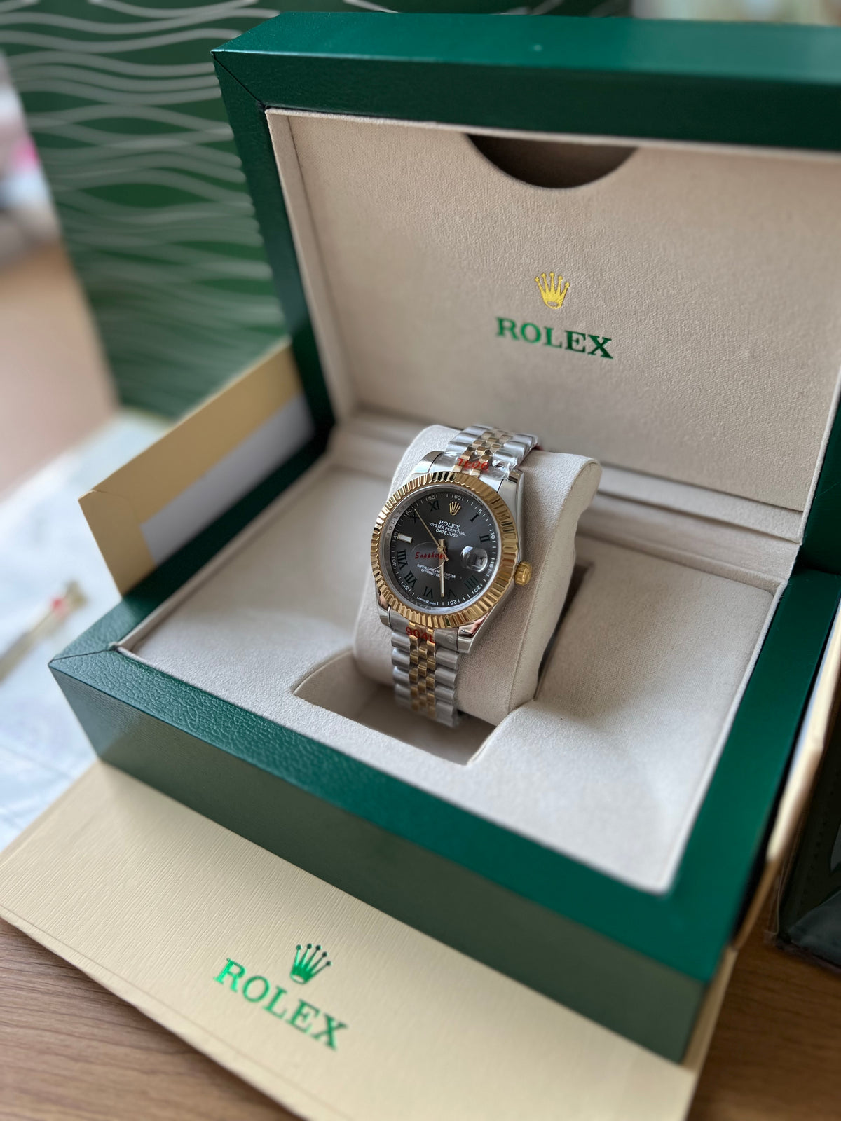 Rolex Datejust “Wimbledon” Gold 41 mm