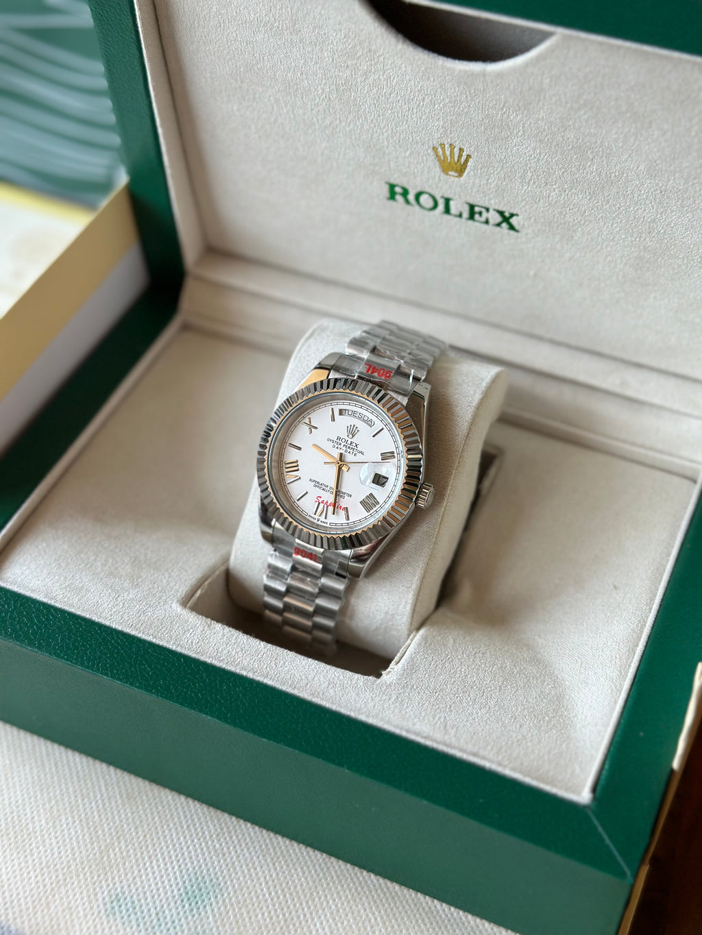 Rolex Day-Date White 40 mm