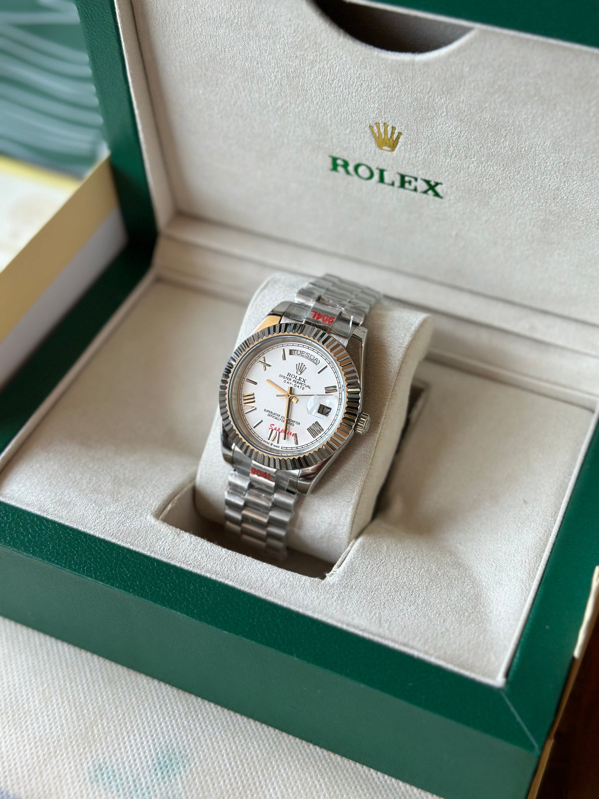 Rolex Day-Date White 40 mm
