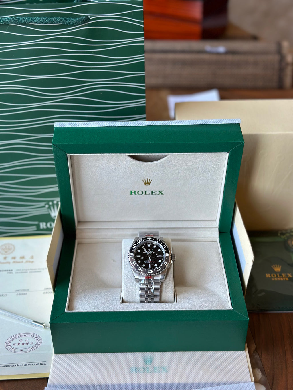 Rolex GMT-Master 2 “Bruce Wayne” Jubilee Bracelet 40 mm