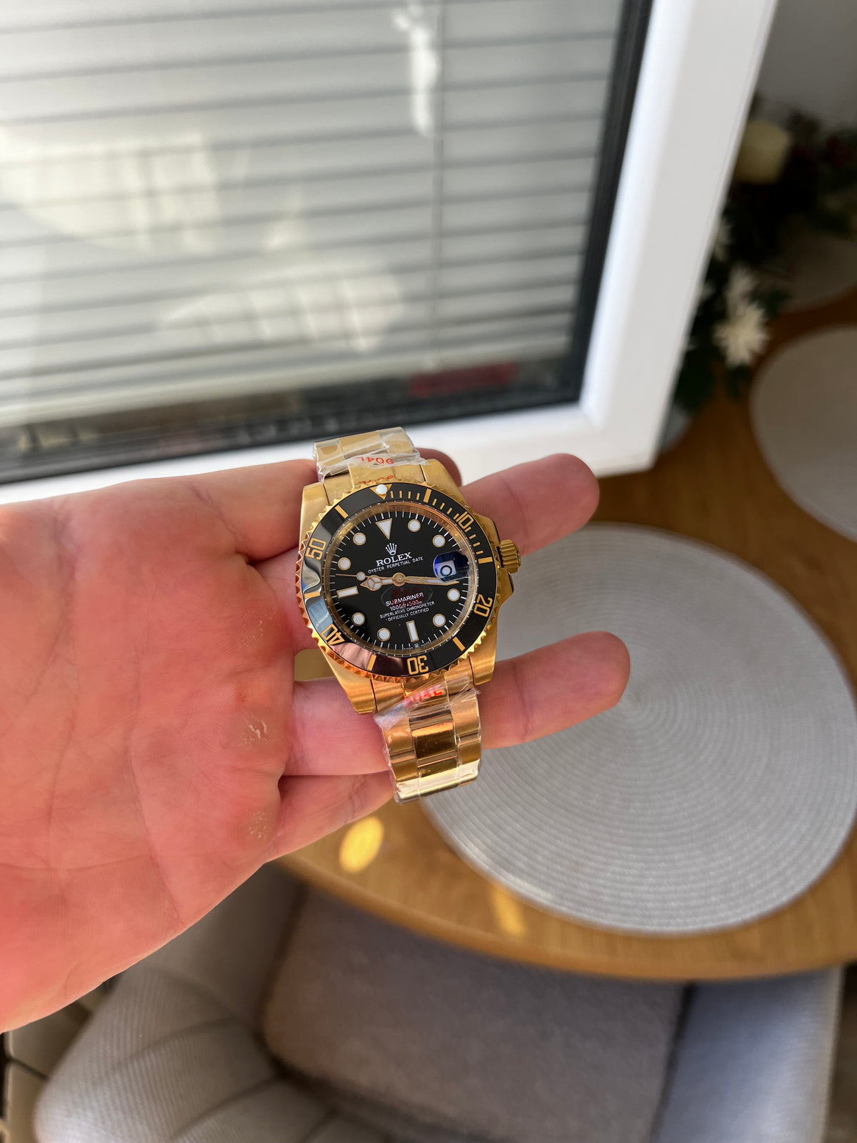 Rolex Submariner Gold And Black Dial 41 mm