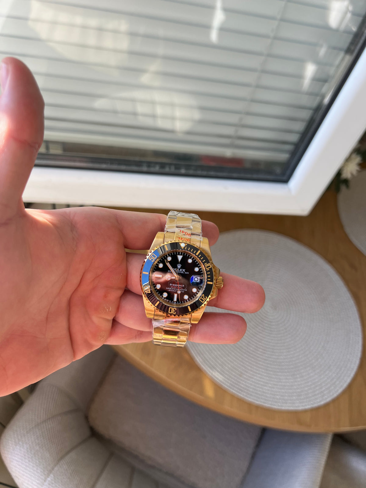 Rolex Submariner Gold And Black Dial 41 mm