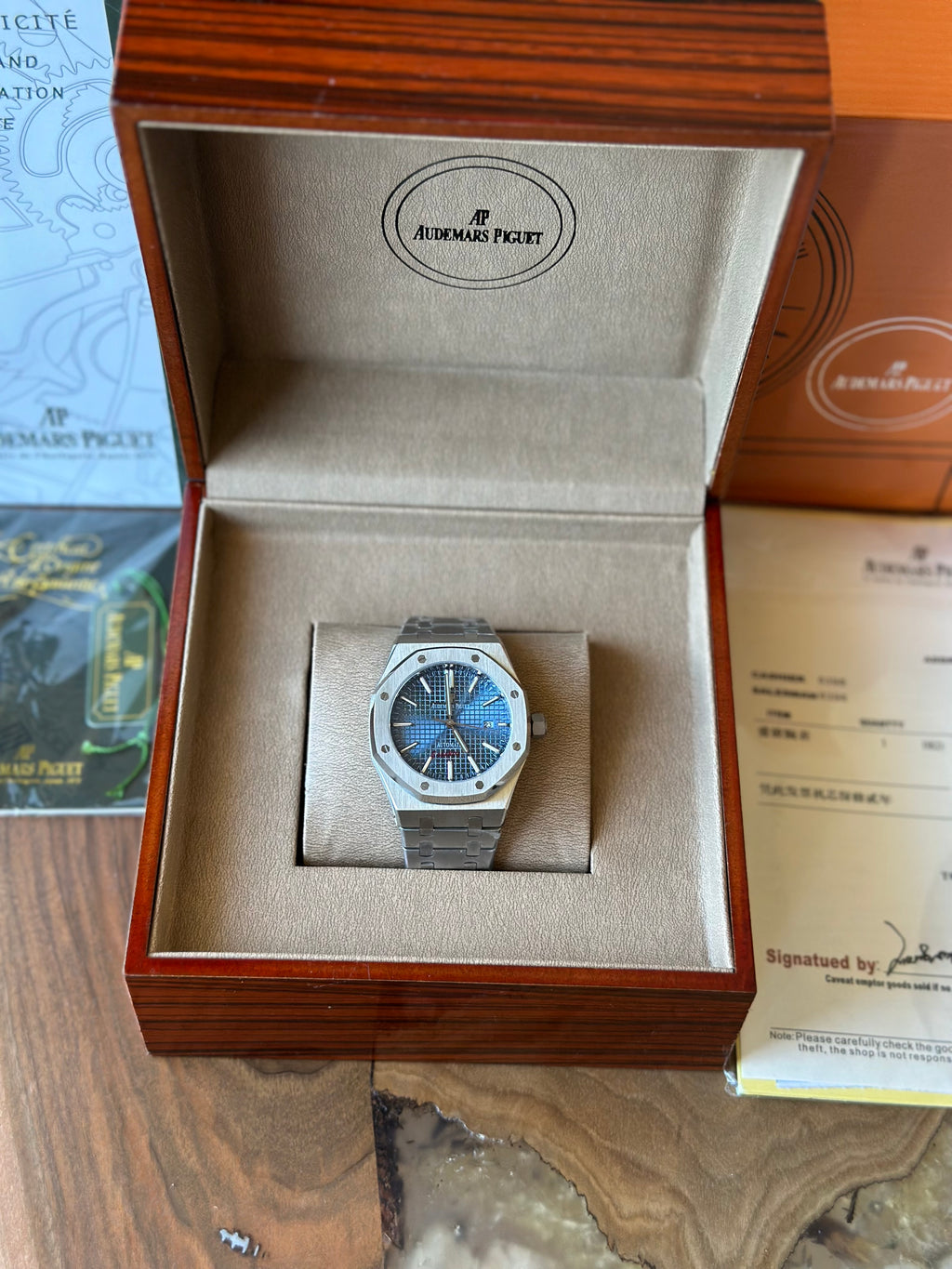 Audemars Piguet Royal Oak Blue